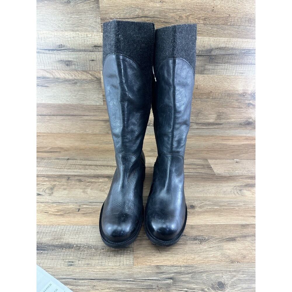 L.L. Bean Women’s Deerfield Leather/Wool Boots size 11 - Picture 3 of 12